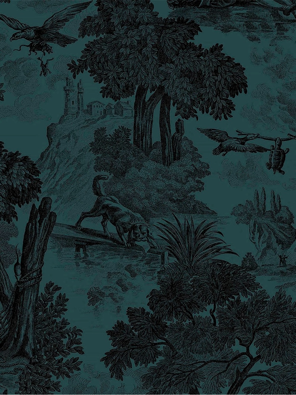 Disturbia Solara Toile Print Maxi Skirt US 10 / UK  14 - Picture 7 of 7